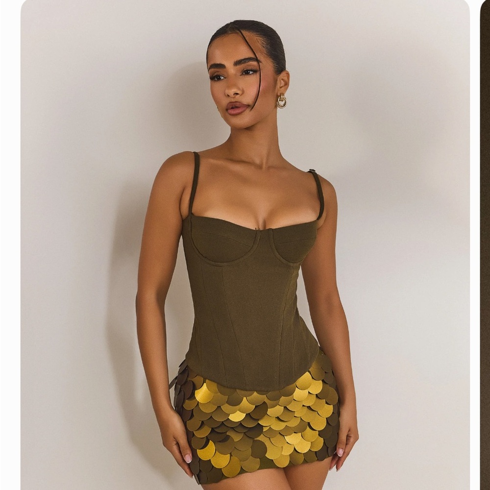Marsthelabel green corset